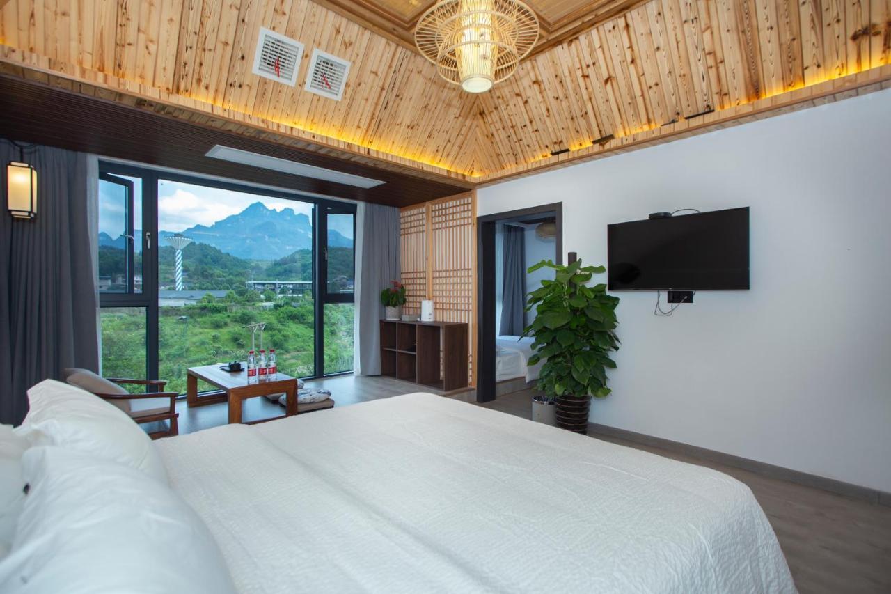 Heaven'S Gate Home Stay --Free Pick Up Service--Panoramic View Of Tianmen Mountain Čang-ťia-ťie Exteriér fotografie